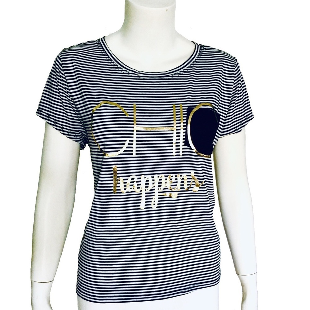 REBELLIOUS ONE | Chic Happens Graphic Tee NWT XL
